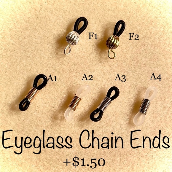 ~*Beaded Face Mask Holder Necklace / Mask Chain*~ ::Evil Eye Collection:: - Picture 2 of 6